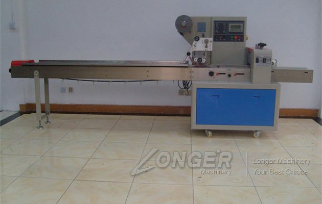 Pillow shape packaging machine sold to Russia