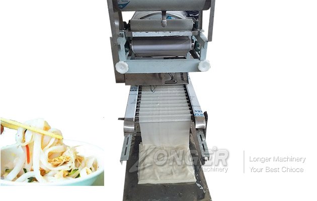 cold rice noodle machine is faster than the hand-made