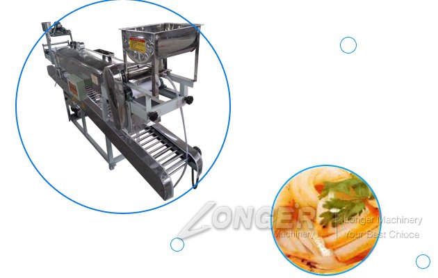 the basic knowledge of the use of cold rice noodle making machine