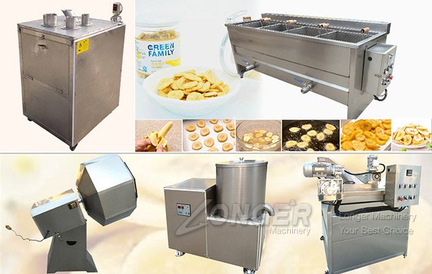 Automatic Slag Discharge Plantain Chips Making Machine