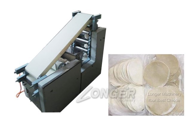 Automatic dumpling wrapper machine