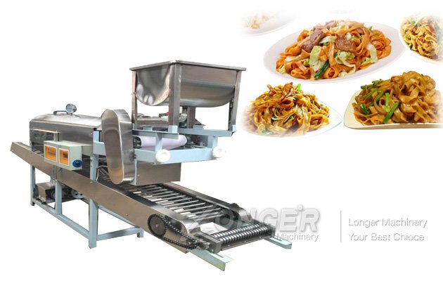 Rice noodle making machine