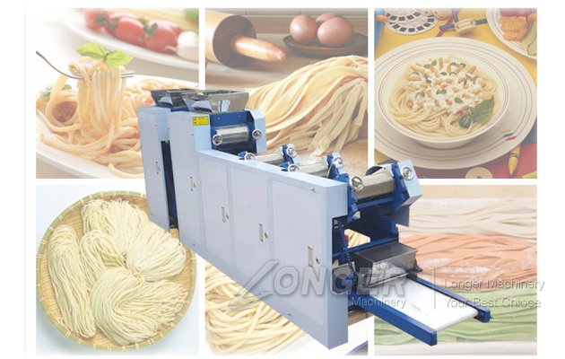 9 roller fresh noodle making machine