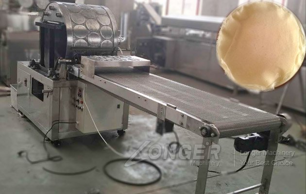 Spring roll wrapper making machine manufacturer
