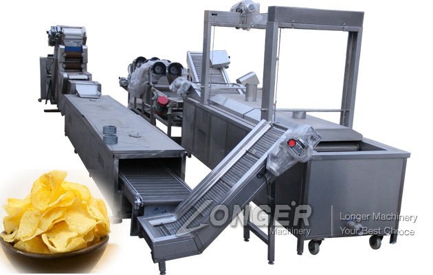 potato chips manufacturing process
