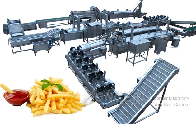 French Fries Manufacturing Machinery