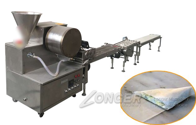 Spring Roll Wrapper Machine Working Process