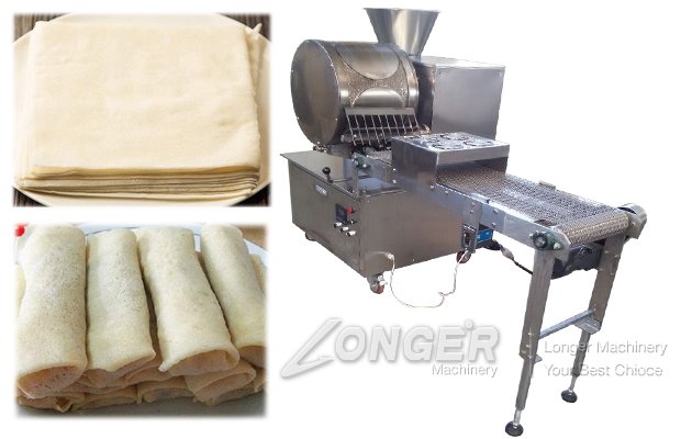 Why Your Spring Roll Sheet Machine Price Is High?