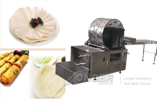 Spring Roll Pastry Sheets Machine for Sale