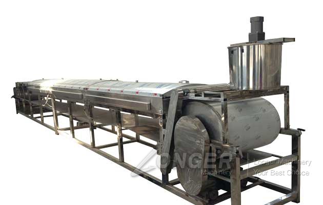 the whole line of the starch sheet making machine