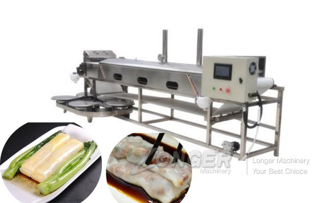 steaming rice roll machine for sale